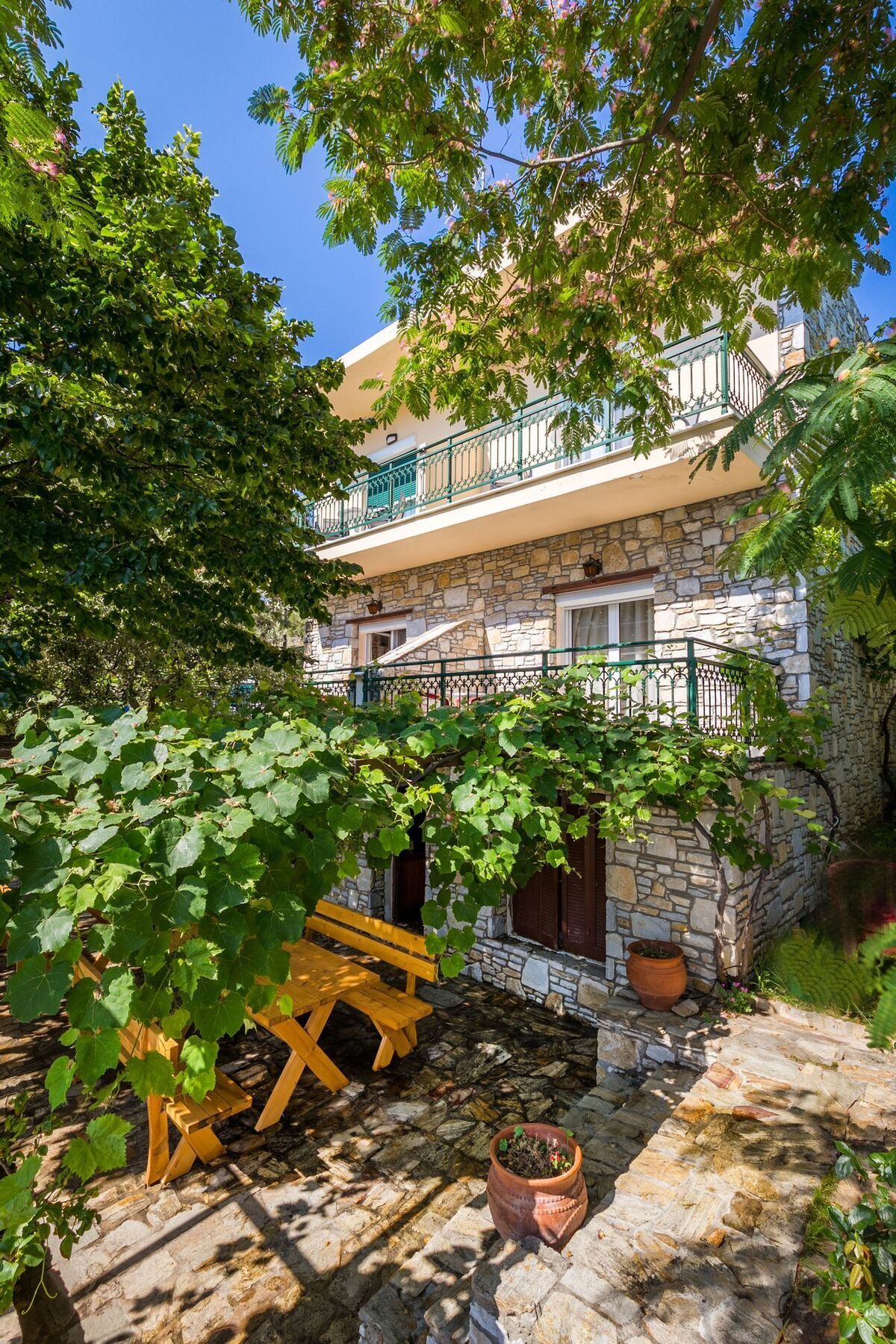 Ferienwohnung Petra Mare Thimonia Exterior foto