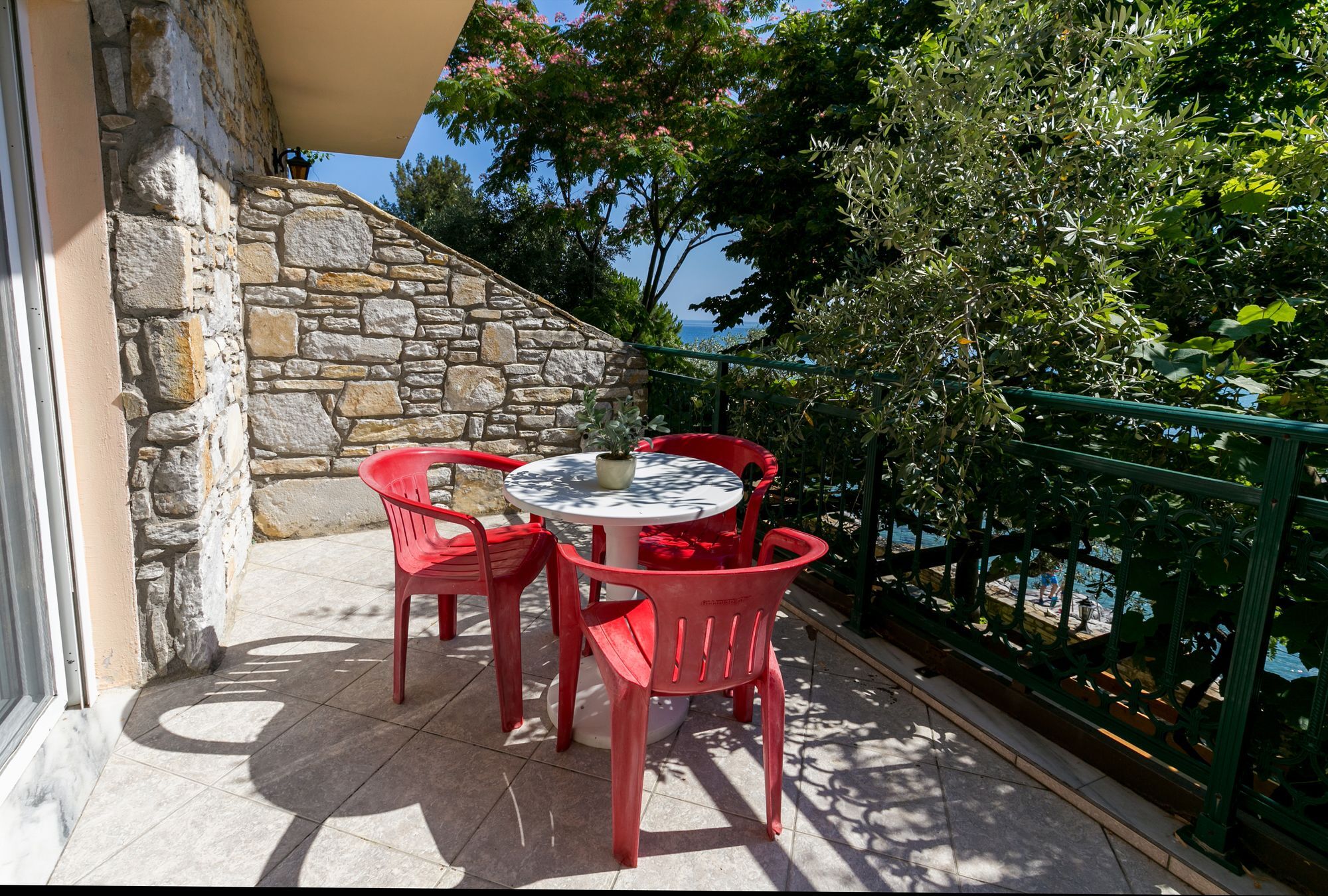 Ferienwohnung Petra Mare Thimonia Exterior foto