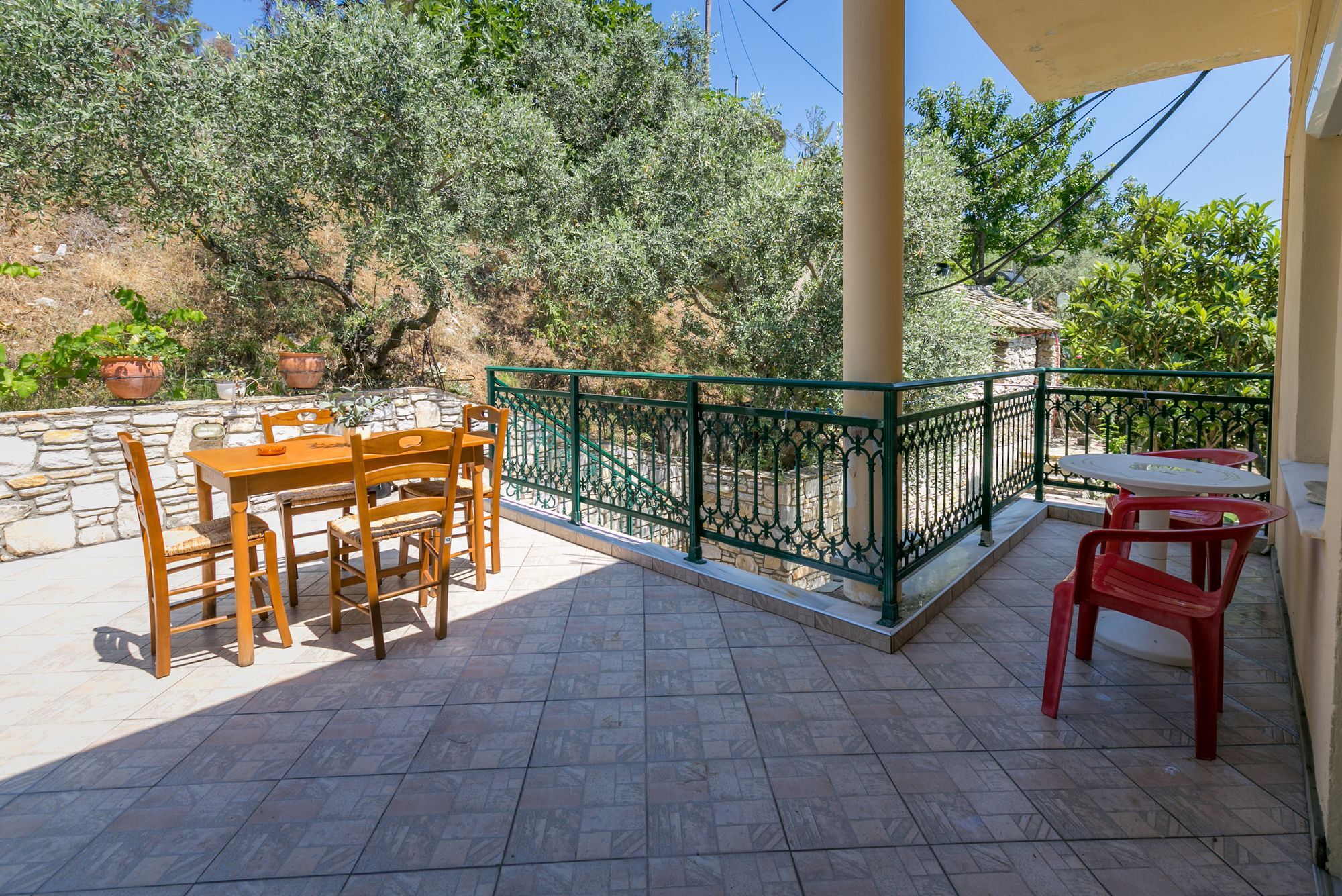 Ferienwohnung Petra Mare Thimonia Exterior foto