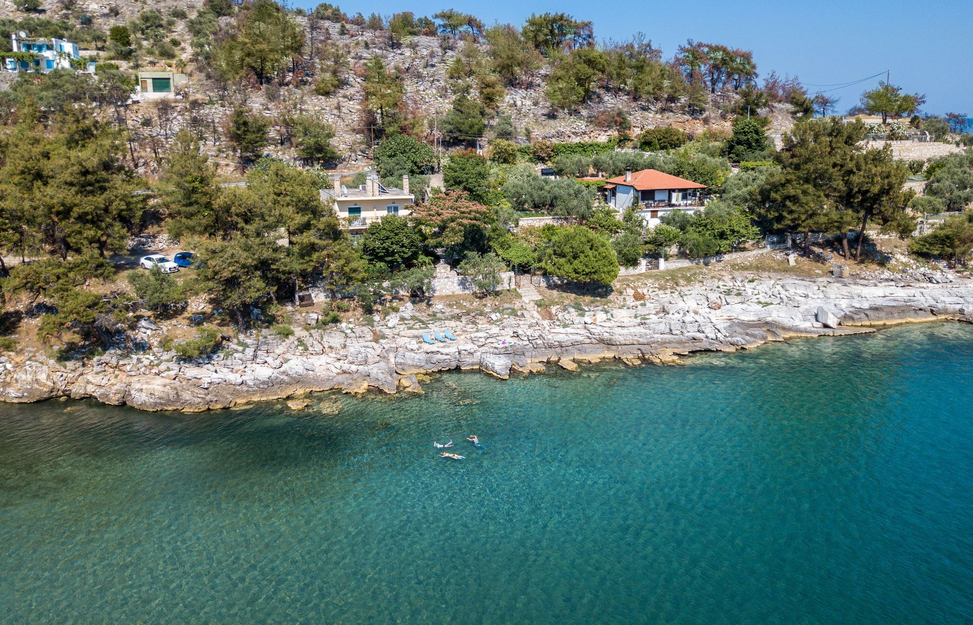 Ferienwohnung Petra Mare Thimonia Exterior foto